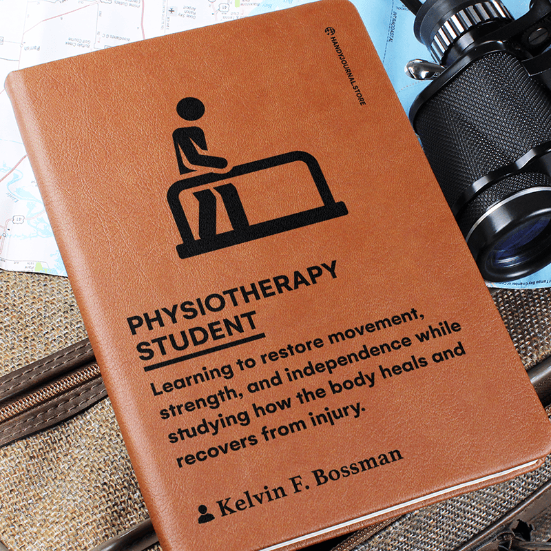 Pic 6 copy Customized Premium Leather Journal for Physiotherapy Students - Image 7