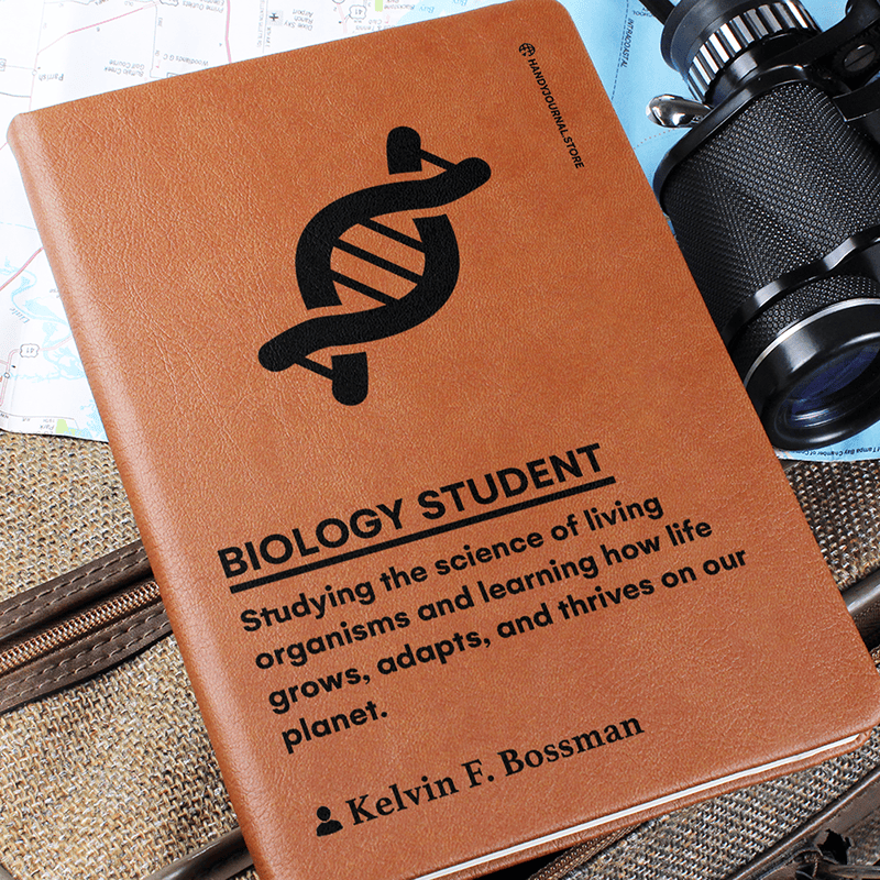 Pic 6 copy Customized Premium Leather Journal for Biology Students - Image 7