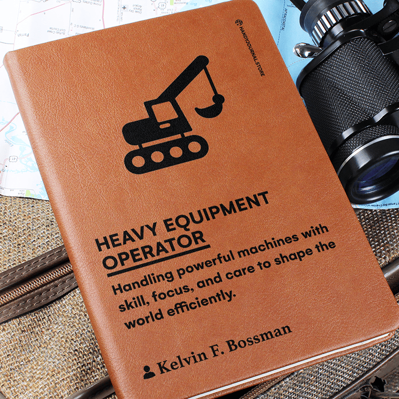 Pic 6 copy Customized Premium Leather Journal for Heavy Equipment Operators - Image 7