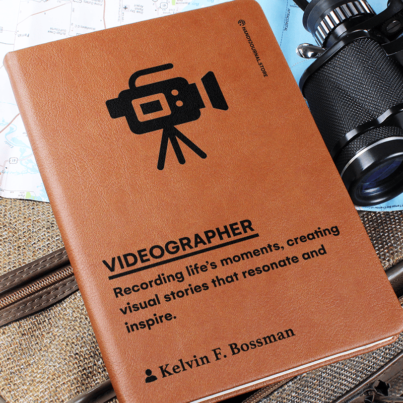 Pic 6 copy Customized Premium Leather Journal for Videographers - Image 7
