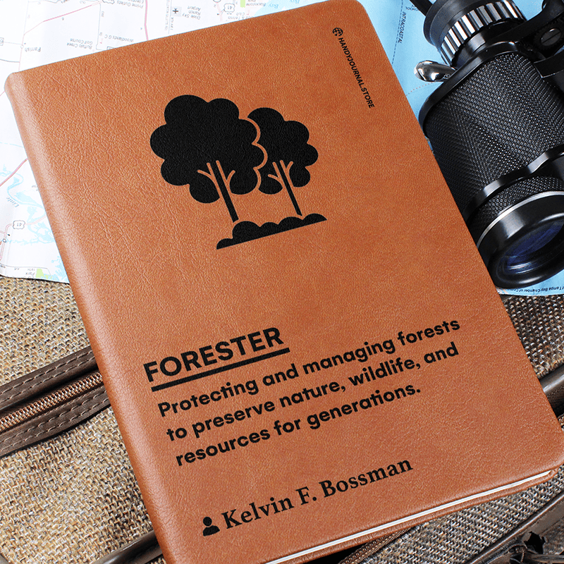 Pic 6 copy Customized Premium Leather Journal for Foresters - Image 7