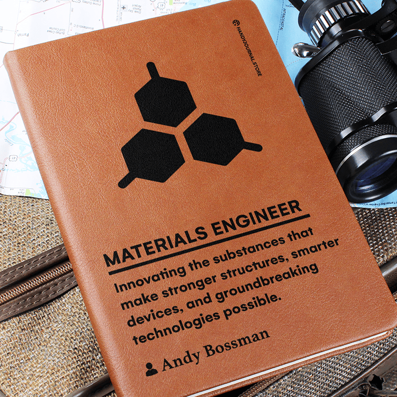 Pic 6 copy Customized Premium Leather Journal for Materials Engineers - Image 7