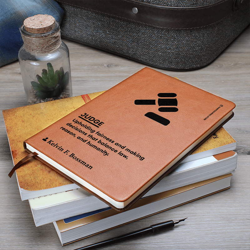 Pic 7 copy Customized Premium Leather Journal for Judges - Image 8
