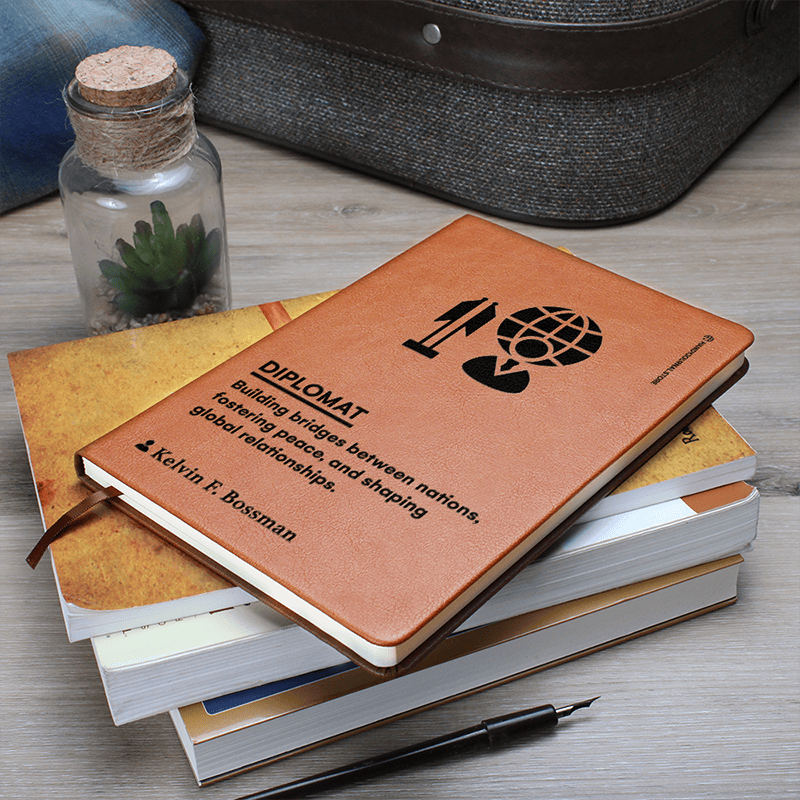Pic 7 copy Customized Premium Leather Journal for Diplomats - Image 8