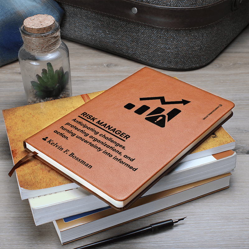 Pic 7 copy Customized Premium Leather Journal for Risk Managers - Image 8