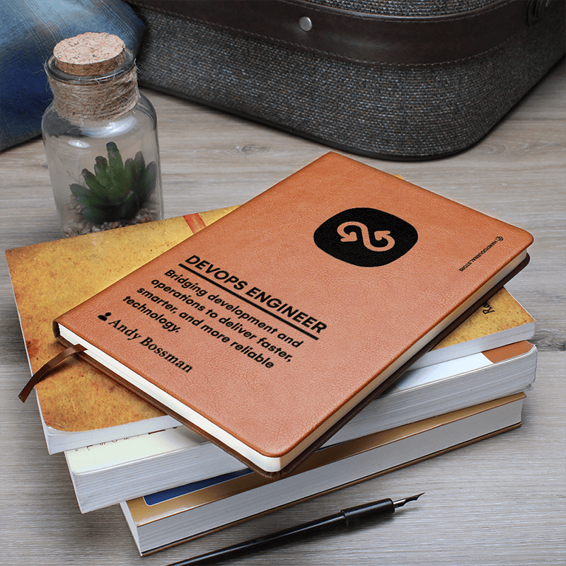 Pic 7 copy Customized Premium Leather Journal for DevOps Engineers - Image 8