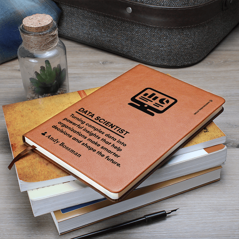 Pic 7 copy Customized Premium Leather Journal for Data Scientists - Image 8