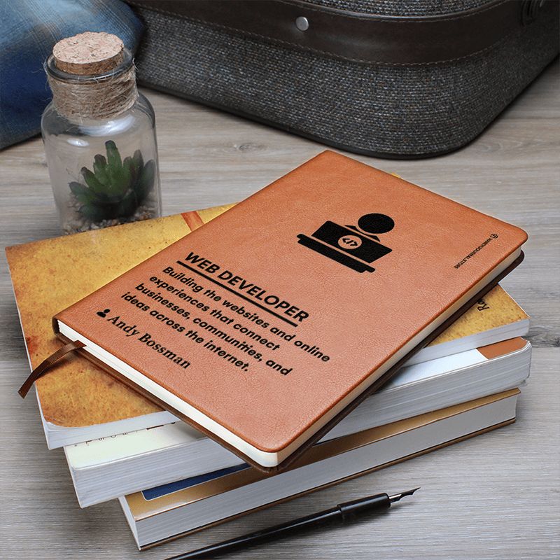Pic 7 copy Customized Premium Leather Journal for Web Developers - Image 8