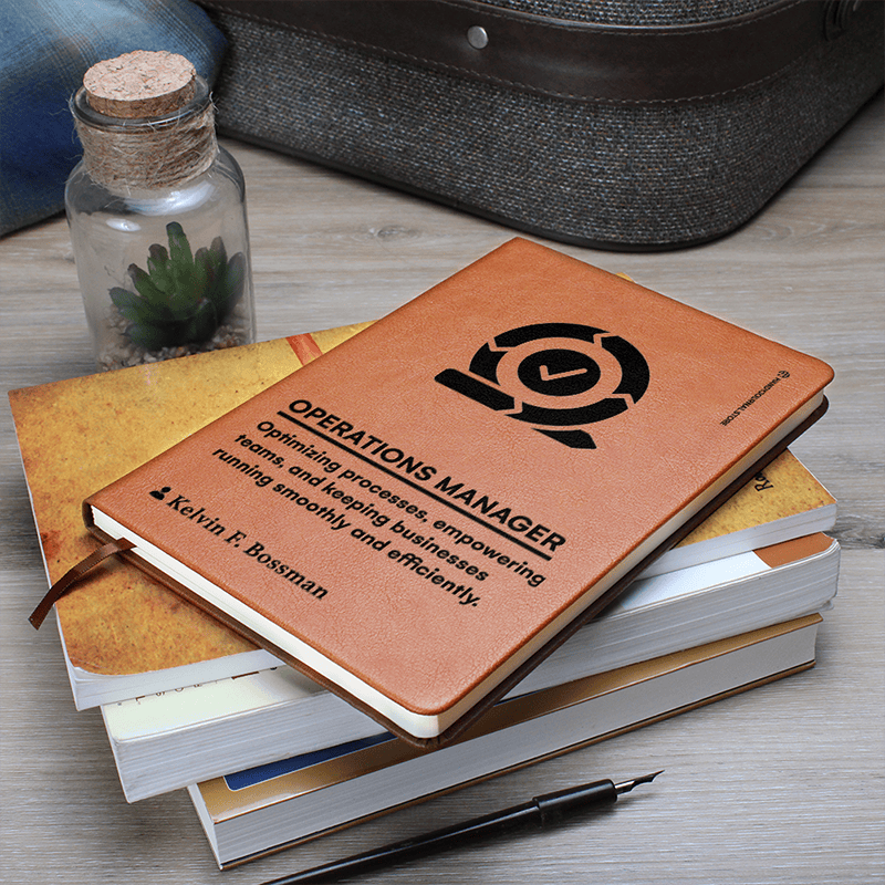 Pic 7 copy Customized Premium Leather Journal for Operations Managers - Image 8